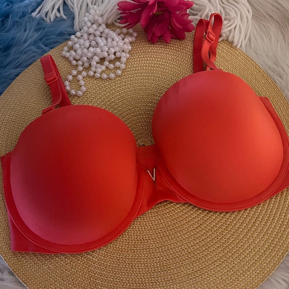 Victoria Secret Coral Multiway Bra Underwire 34D